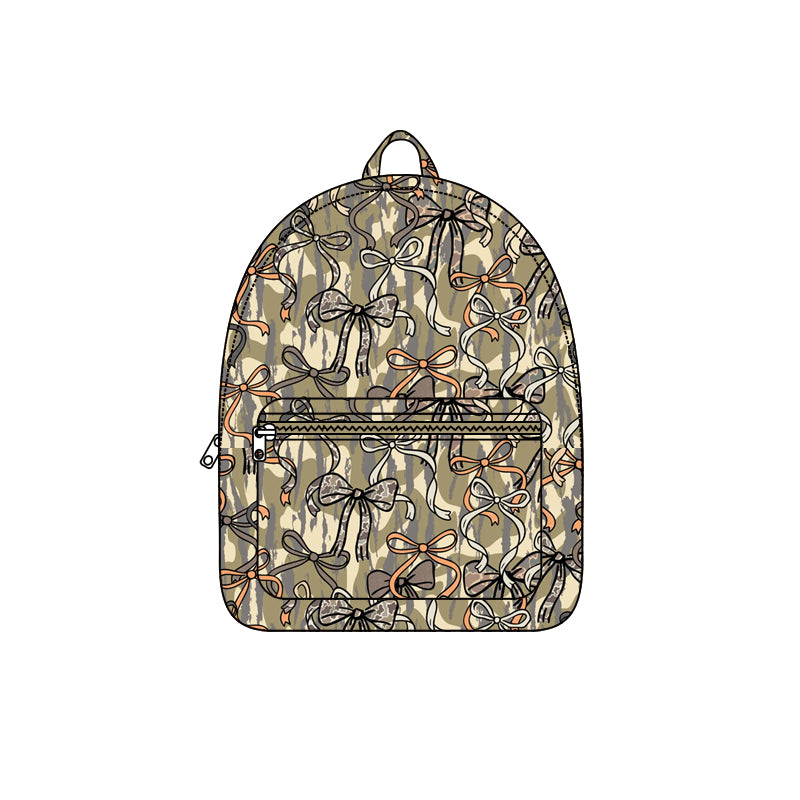 preorder BA0394 Camo Bows Bag