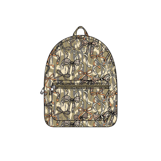preorder BA0394 Camo Bows Bag