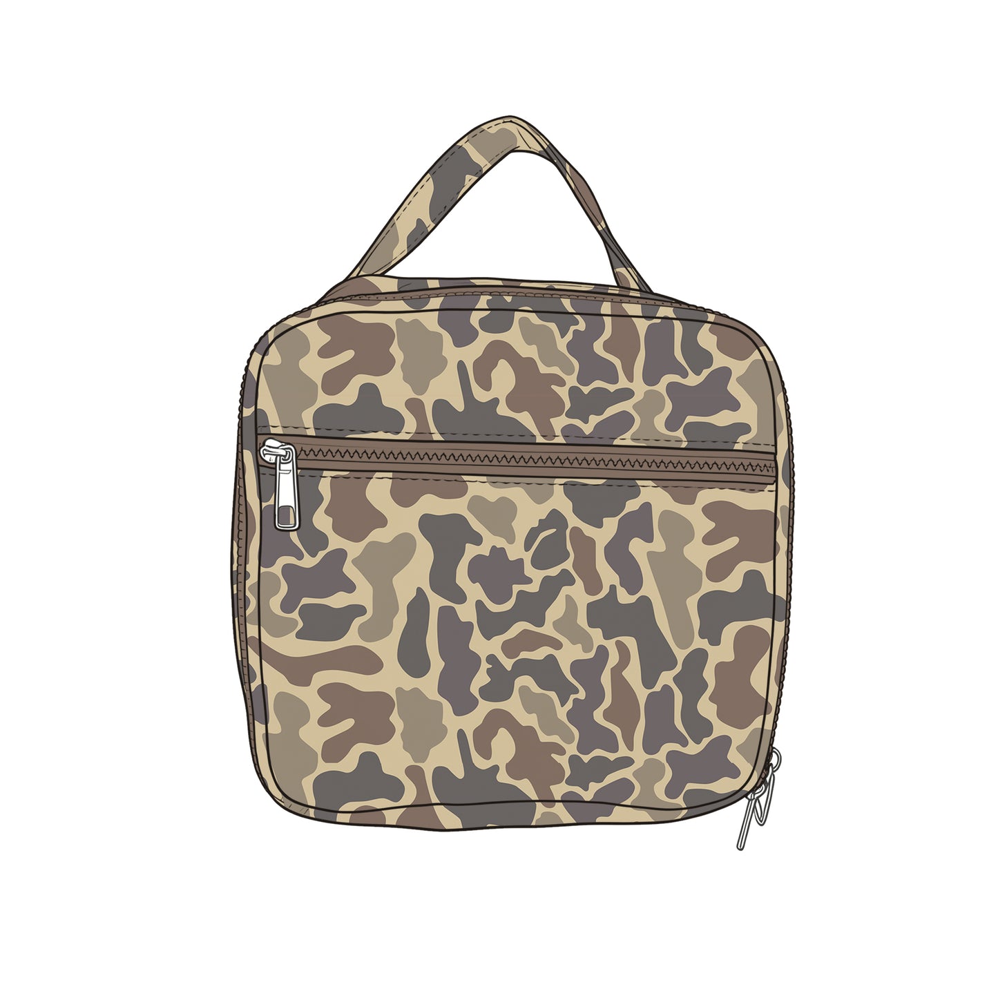 preorder BA0396 Camo Lunchbox Lunch Bag