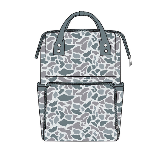 preorder BA0406 Camo Diaper Bag