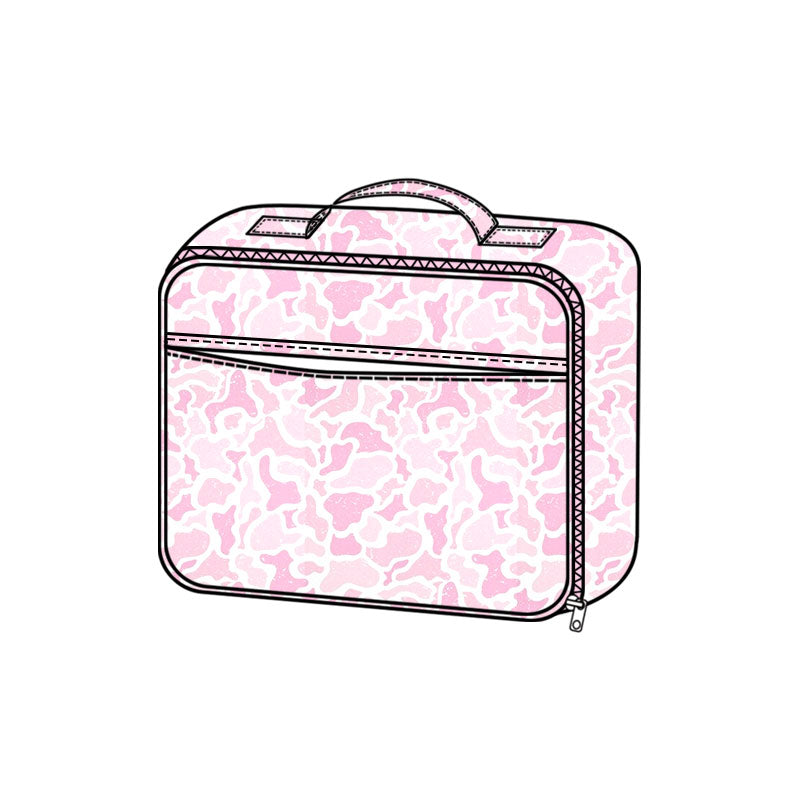 preorder BA0450 Pink Camo Lunchbox Lunch Bag