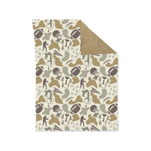 preorder BL0250 Team Camo Baby Blanket