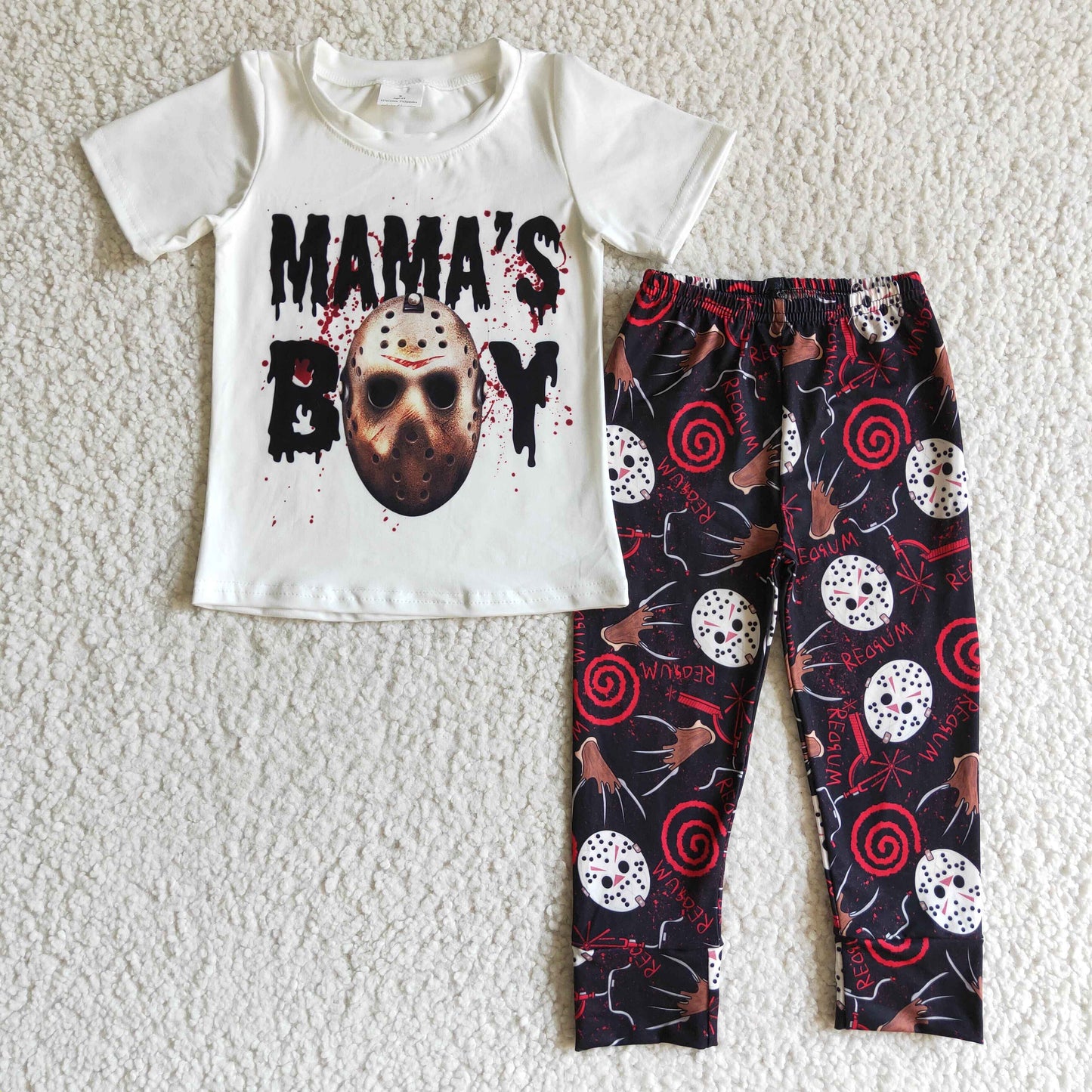 BSPO0033 Mama's Boy Halloween Boys Outfits