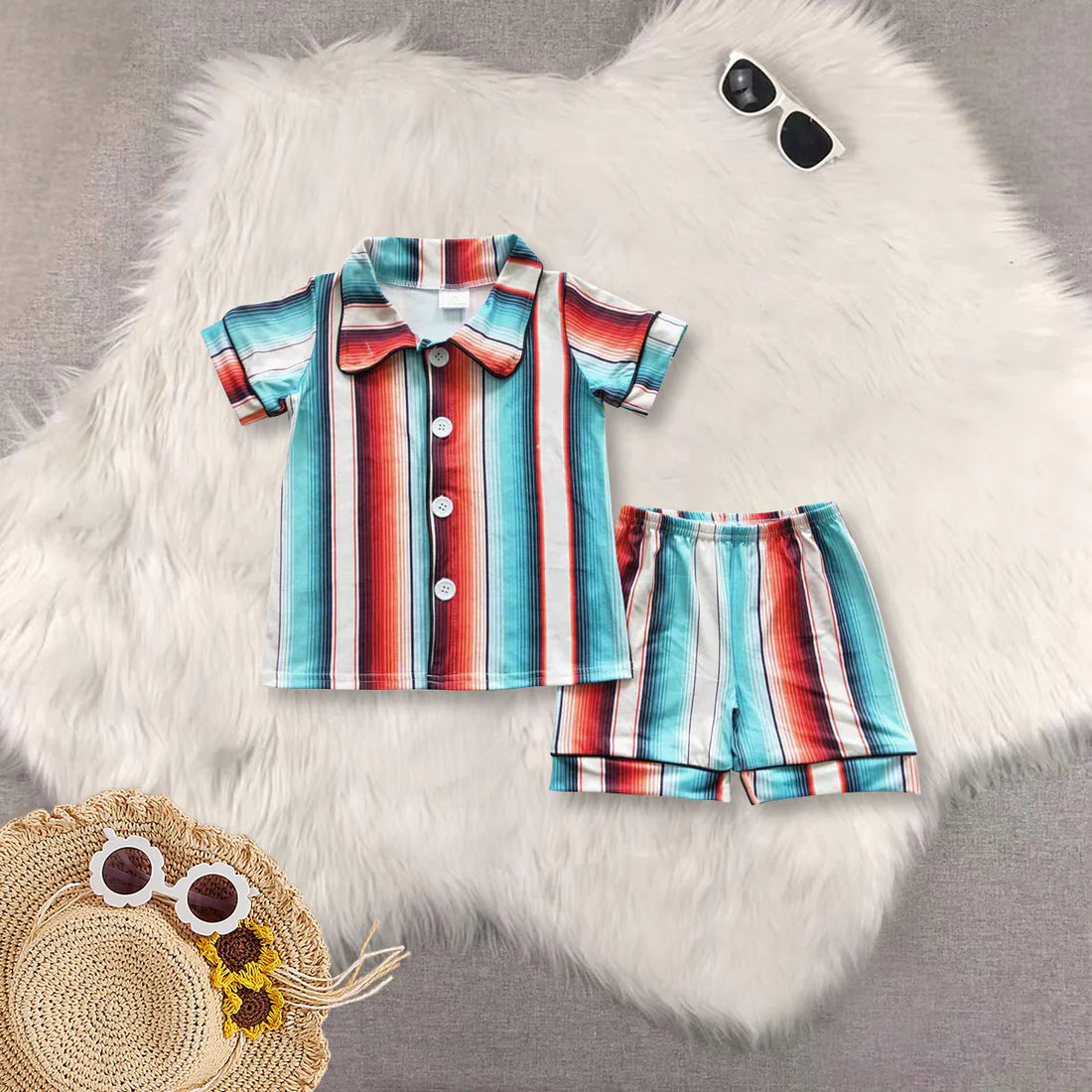 Western boys pajamas RTS Sibling Clothes