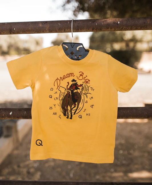 pre-order BT0240 Western Dream Yellow Short Sleeves Boys Top