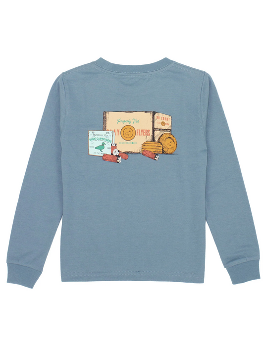 preorder BT0393 Hunt duck long sleeve boys top