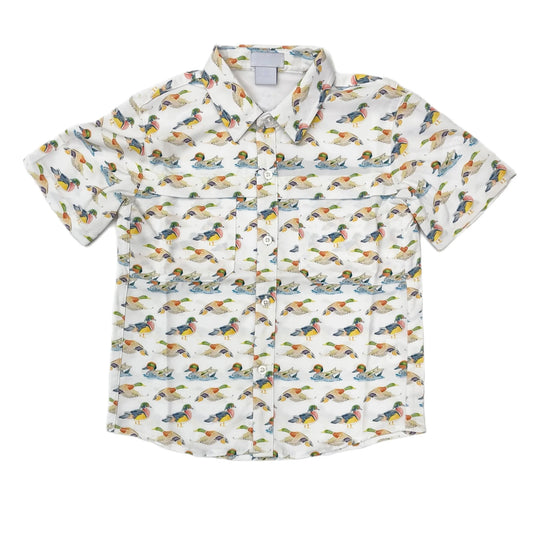 preorder BT0678 mallard duck short sleeve boys top