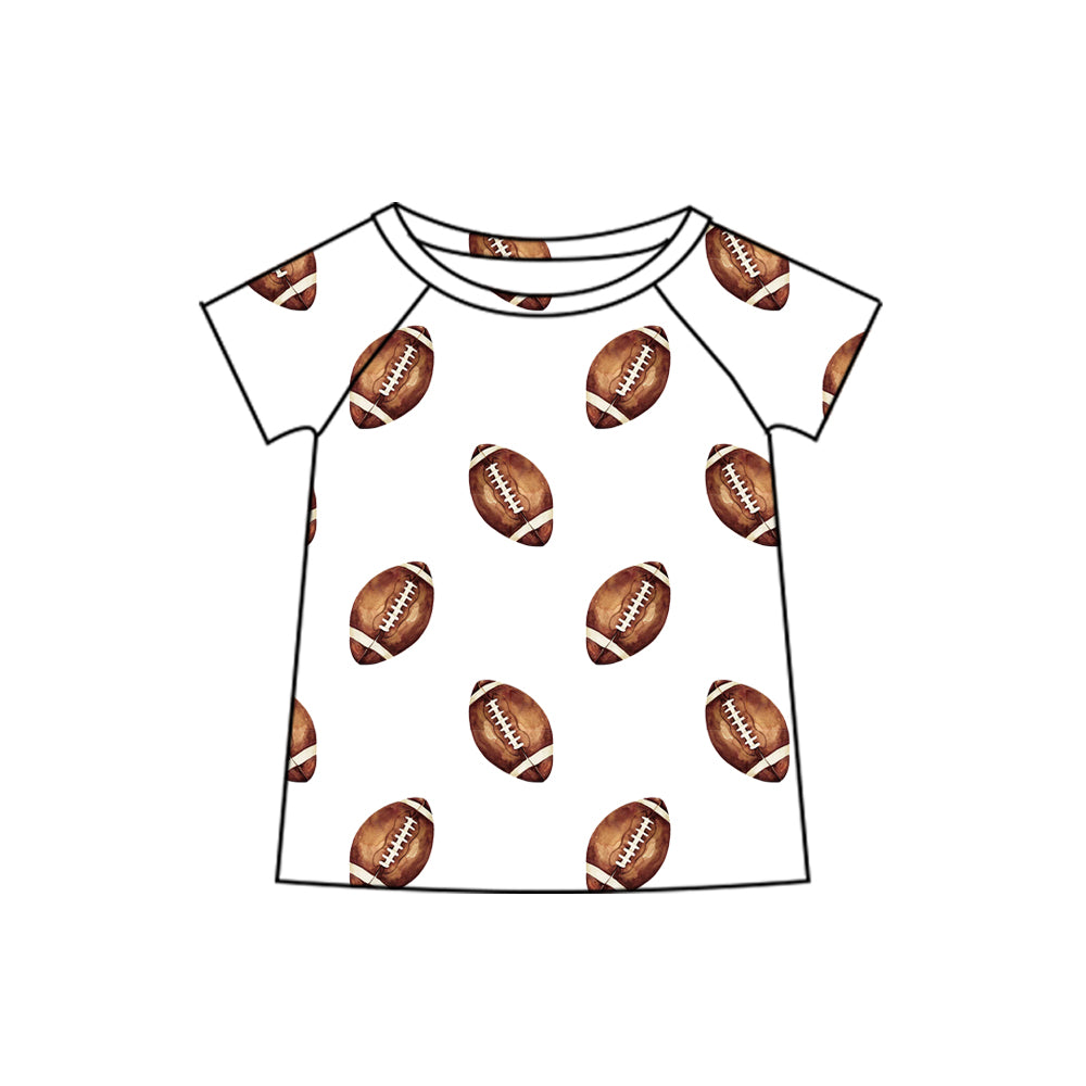 preorder BT1311 football item short sleeve boys top