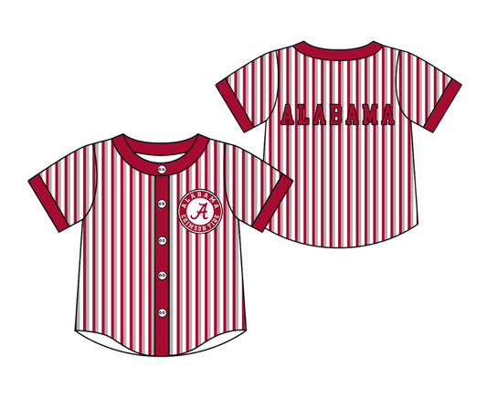 preorder BT1746 Alabama Short Sleeve Boys Top