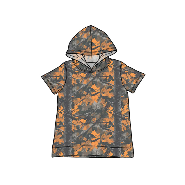 preorder BT1749 Branch Hoodie Short Sleeve Boys Top