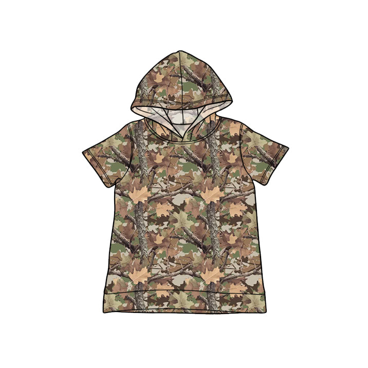 preorder BT1750 Branch Hoodie Short Sleeve Boys Top