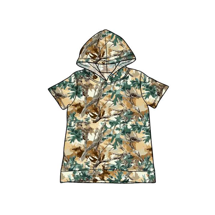 preorder BT1751 Branch Hoodie Short Sleeve Boys Top