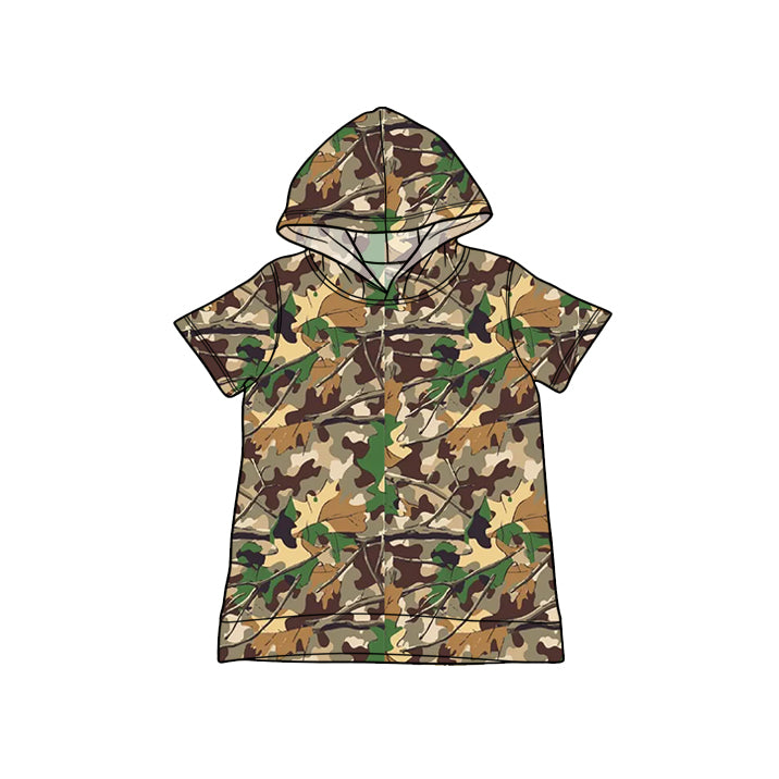 preorder BT1752 Branch Hoodie Short Sleeve Boys Top