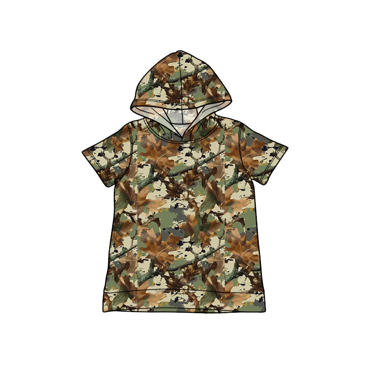 preorder BT1753 Branch Hoodie Short Sleeve Boys Top