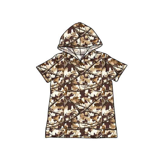 preorder BT1754 Branch Hoodie Short Sleeve Boys Top