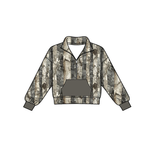 preorder BT1811 Hunting Pocket Long Sleeve Boys Top