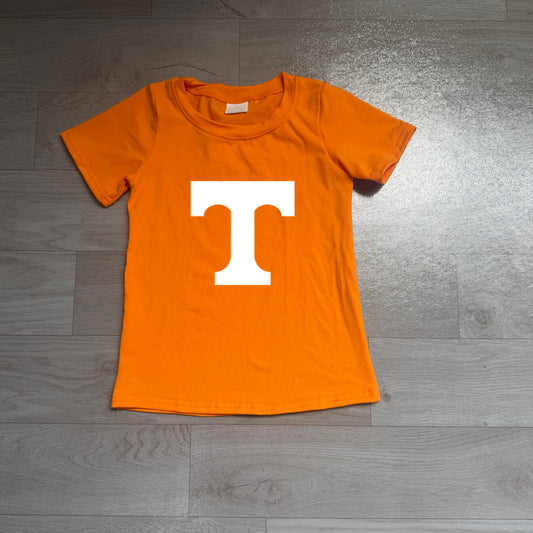 preorder Samples BT1881 Items  Orange Short Slevve Boys Top