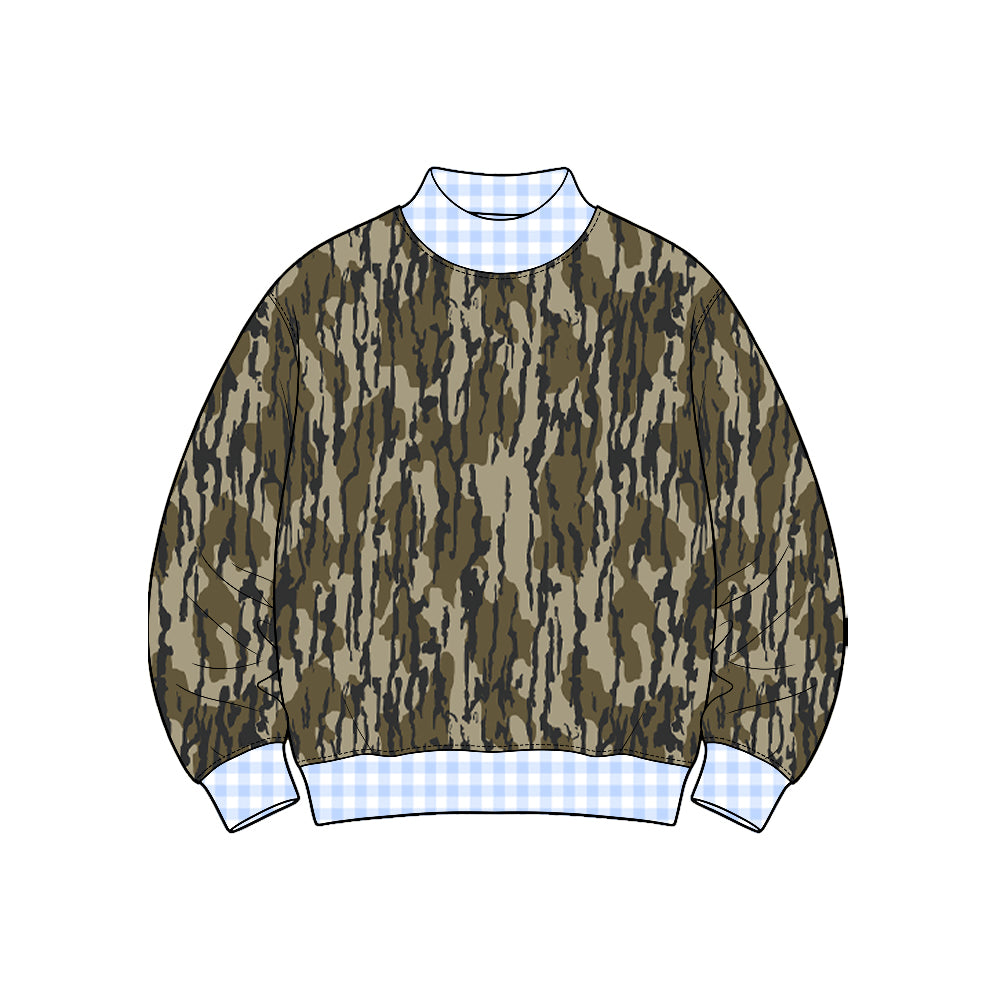 preorder BT1910 Hunting Camo Long Sleeve Boys Top