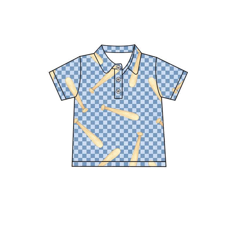 preorder BT1980 Baseball Short Sleeve Boys Top
