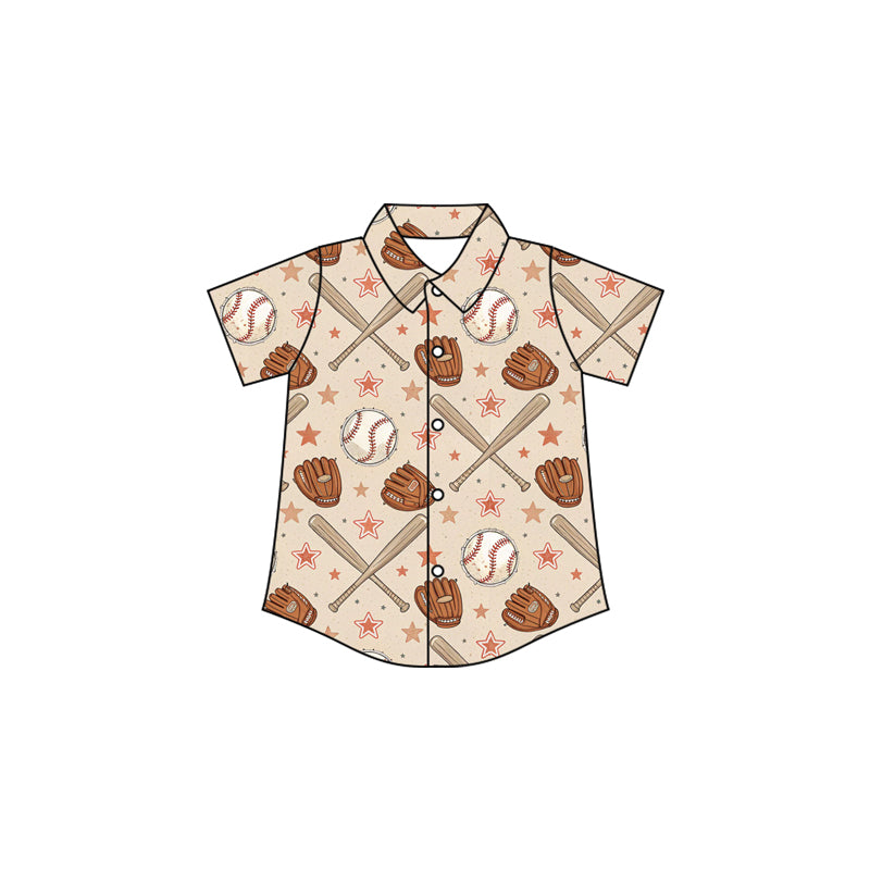 preorder BT1985 Baseball Short Sleeve Boys Top