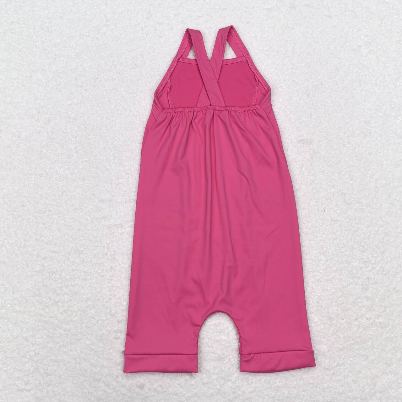 S0447 hot pink Active Wear Athletic Jumpsuits