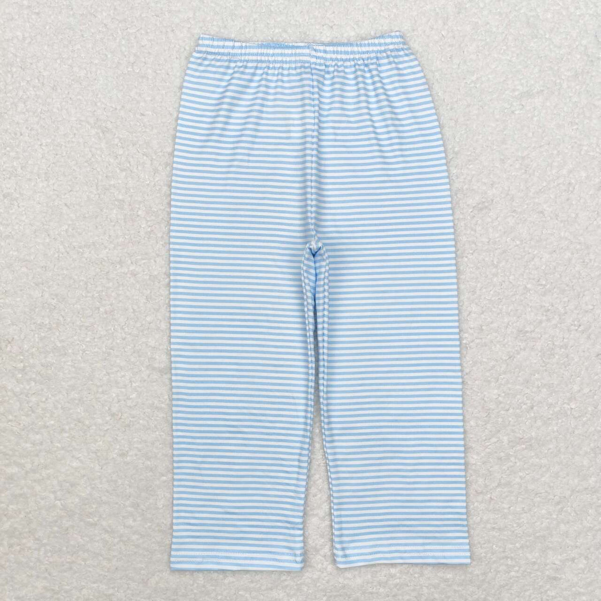 P0626 pink striped boys milk silk pants