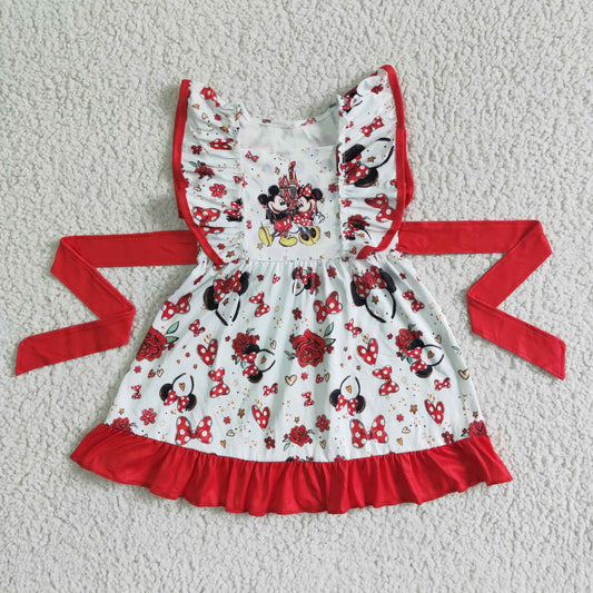 GSD0069 Baby Girls Cartoon Dress