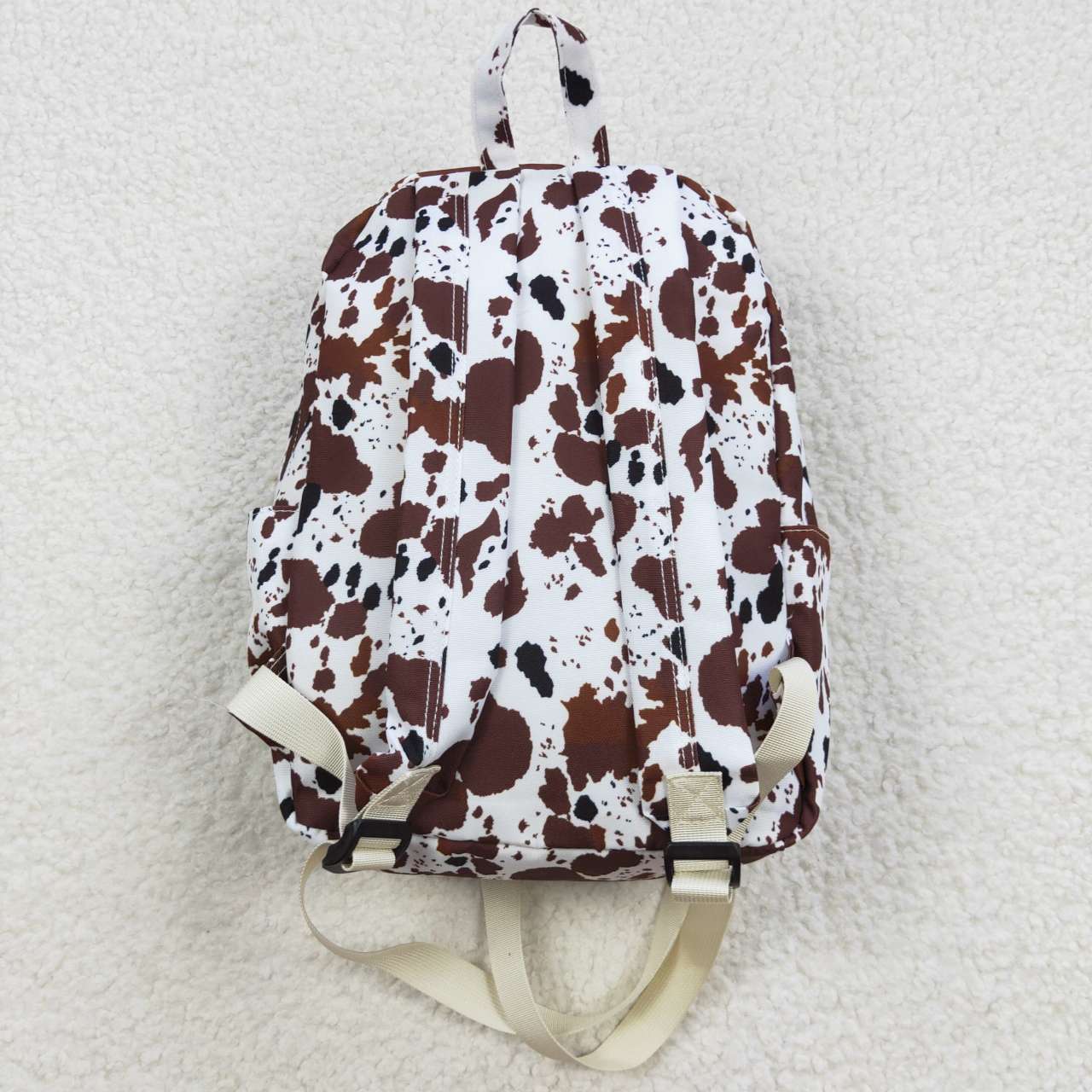 BA0073 Brown Cow Print Kids Bag