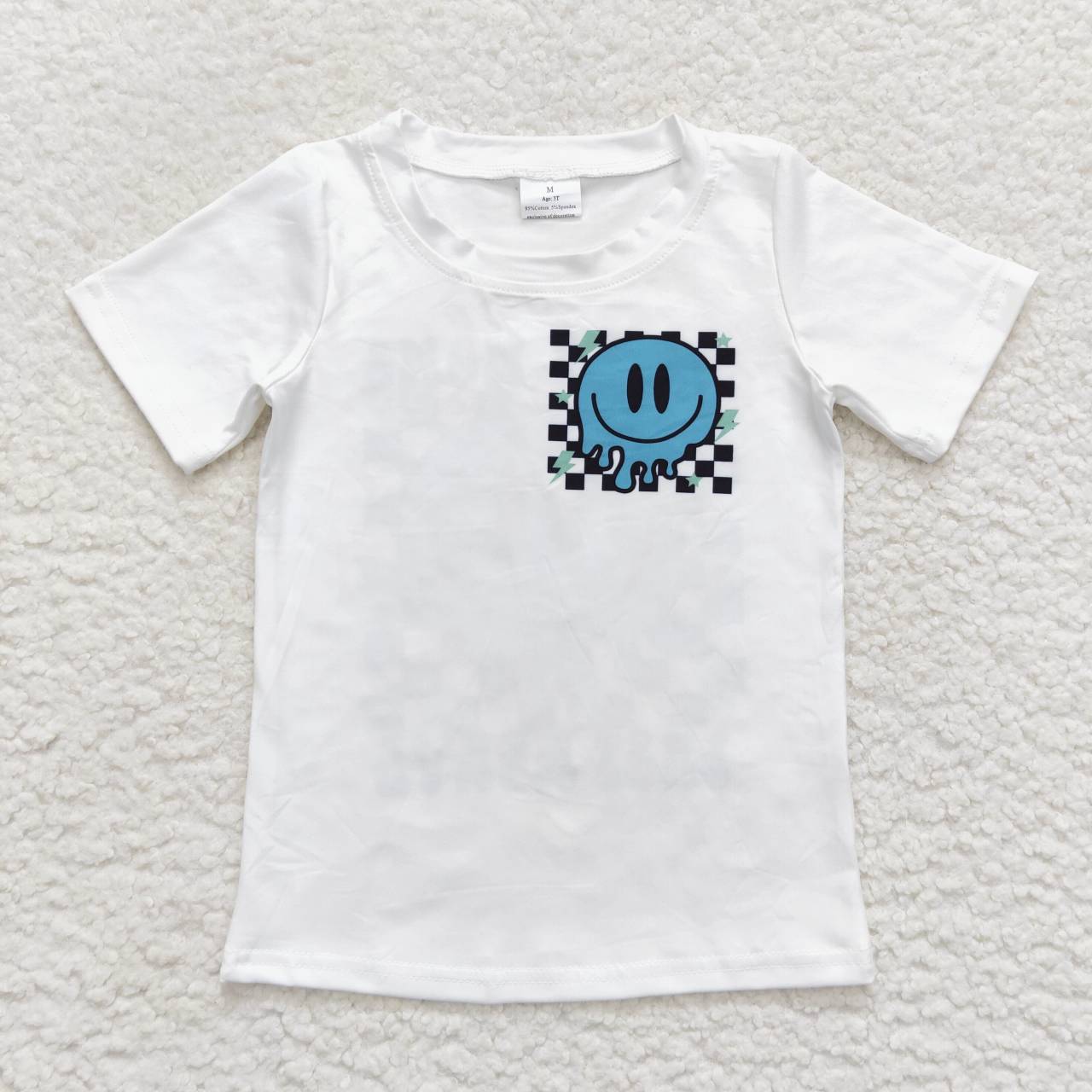 BT0351 My moms smile short sleeve boys top