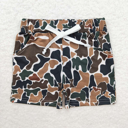 USA SHOP SS0359 camo kids shorts