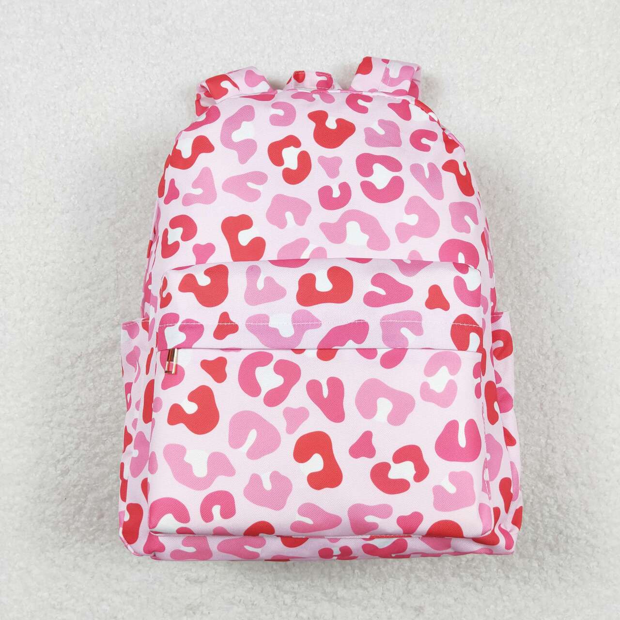 BA0150 Pink leopard kids bag