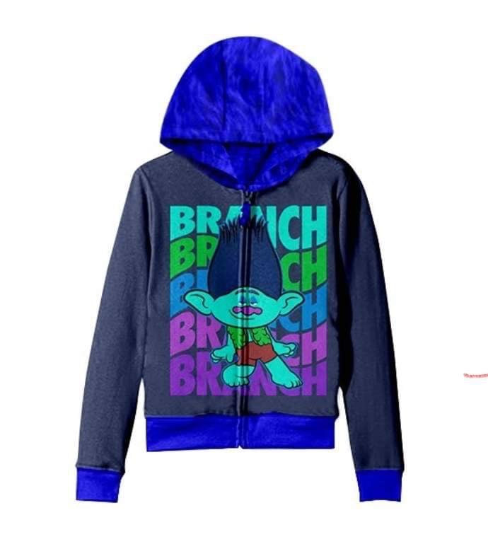 Custom S 9.22 Cartoon navy hoodie long sleeve boys top