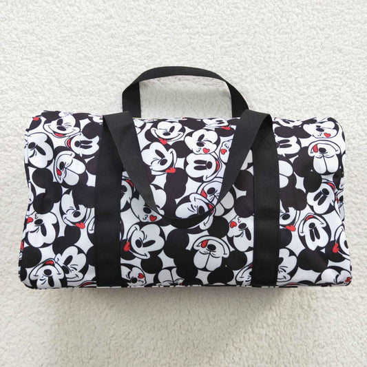 BA0132  Cartoon black & white  Weekender Bag