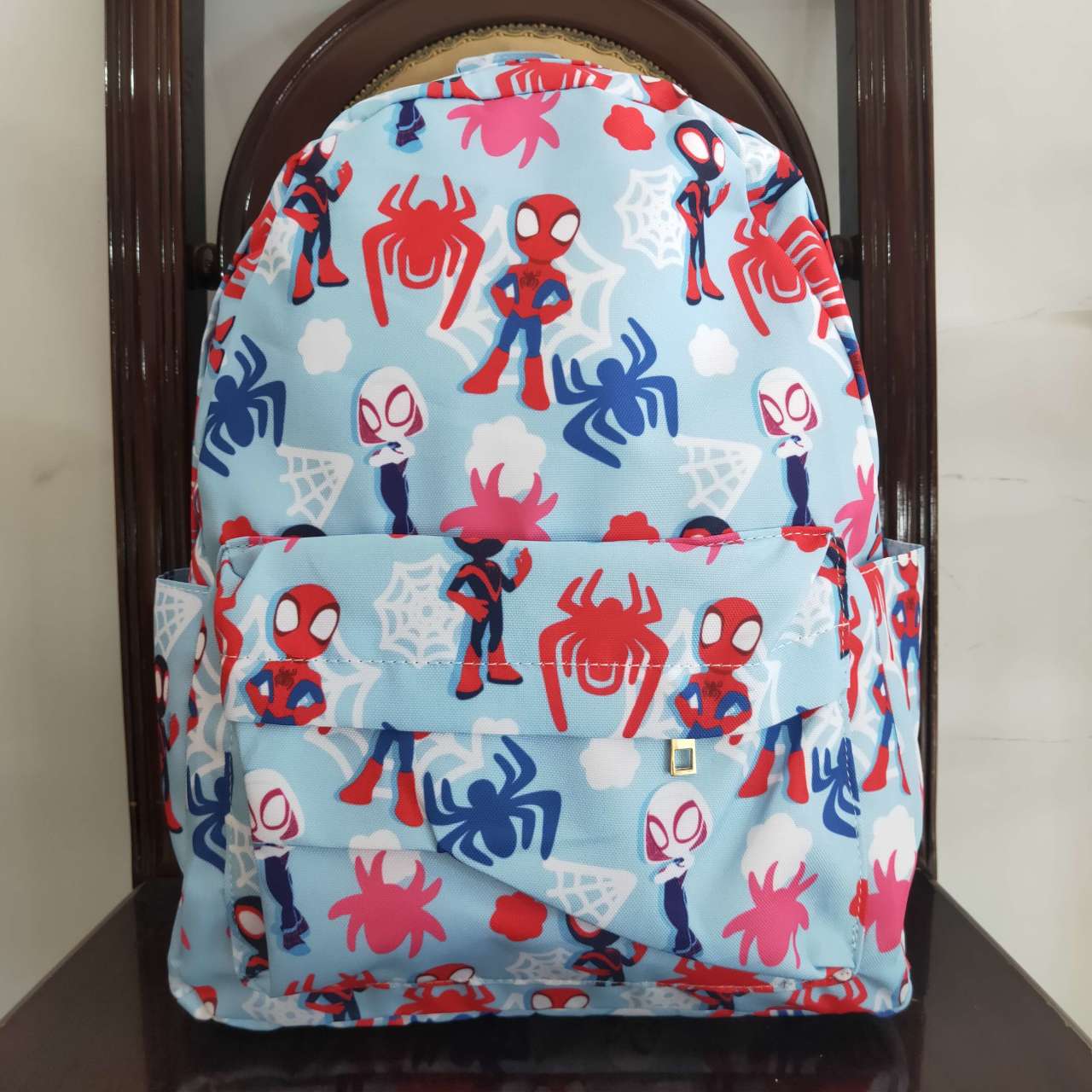 BA0127 Cartoon blue school bag