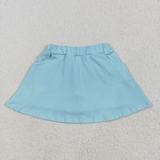 cotton colorful skirt with shorts RTS Sibling Clothes