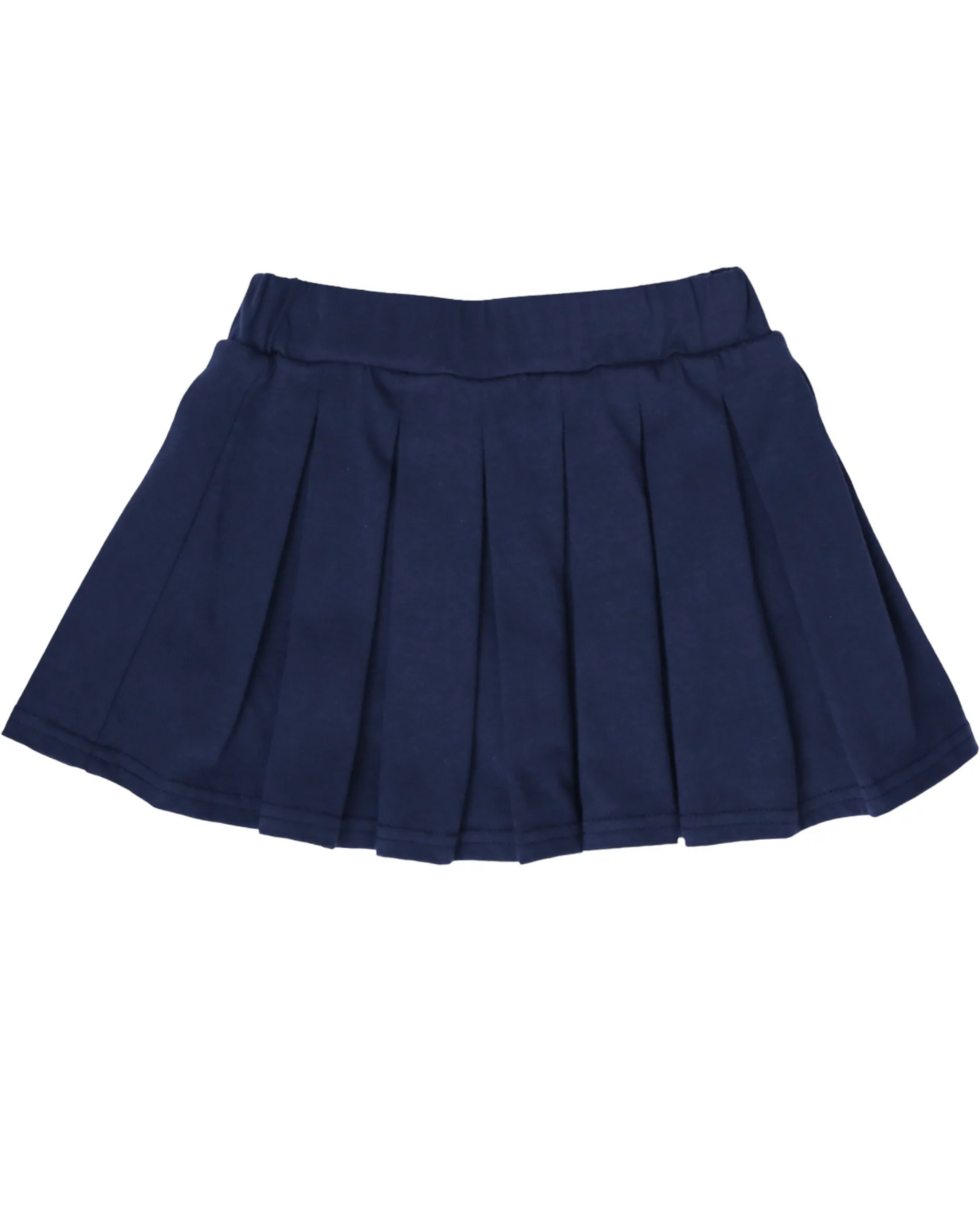 preorder GLK0108 cotton navy blue girls skirt skort