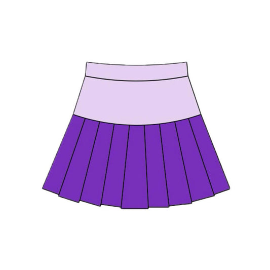 preorder GLK0213 Yoga Purple Skorts Girls Skirts