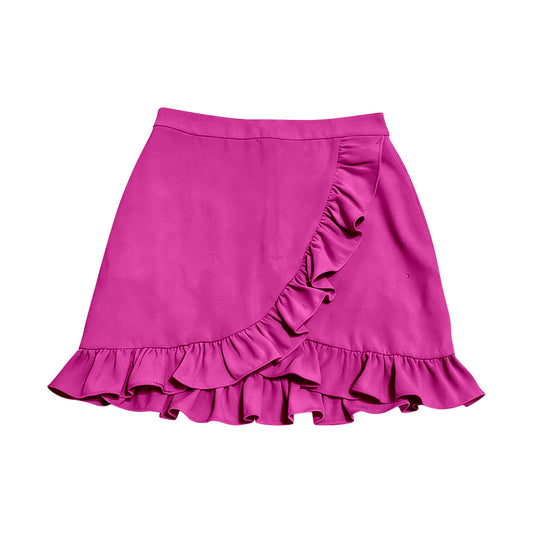 preorder GLK0223 Yoga Hot Pink Skorts Girls Skirts