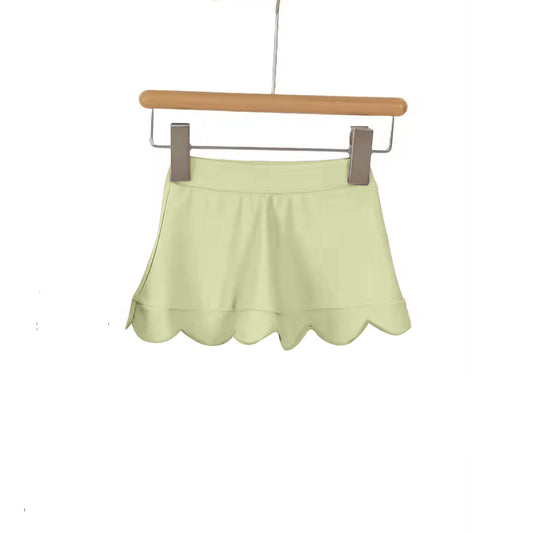 preorder GLK0266 Yoga Green Skorts Girls Skirt