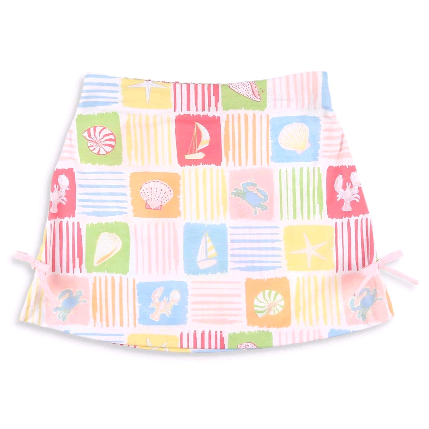 preorder GLK0295 Cartoon Crab Shells Skorts Girls Skirt