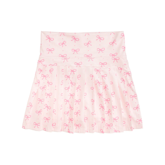 preorder GLK0305 Yoga Pink Bows Girls Skorts