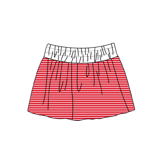 preorder GLK0328 Yoga Red Girls Skirt