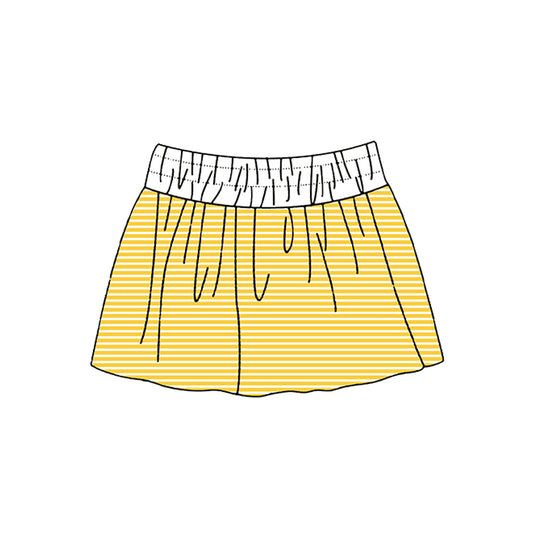 preorder GLK0331 Yoga Yellow Girls Skirt