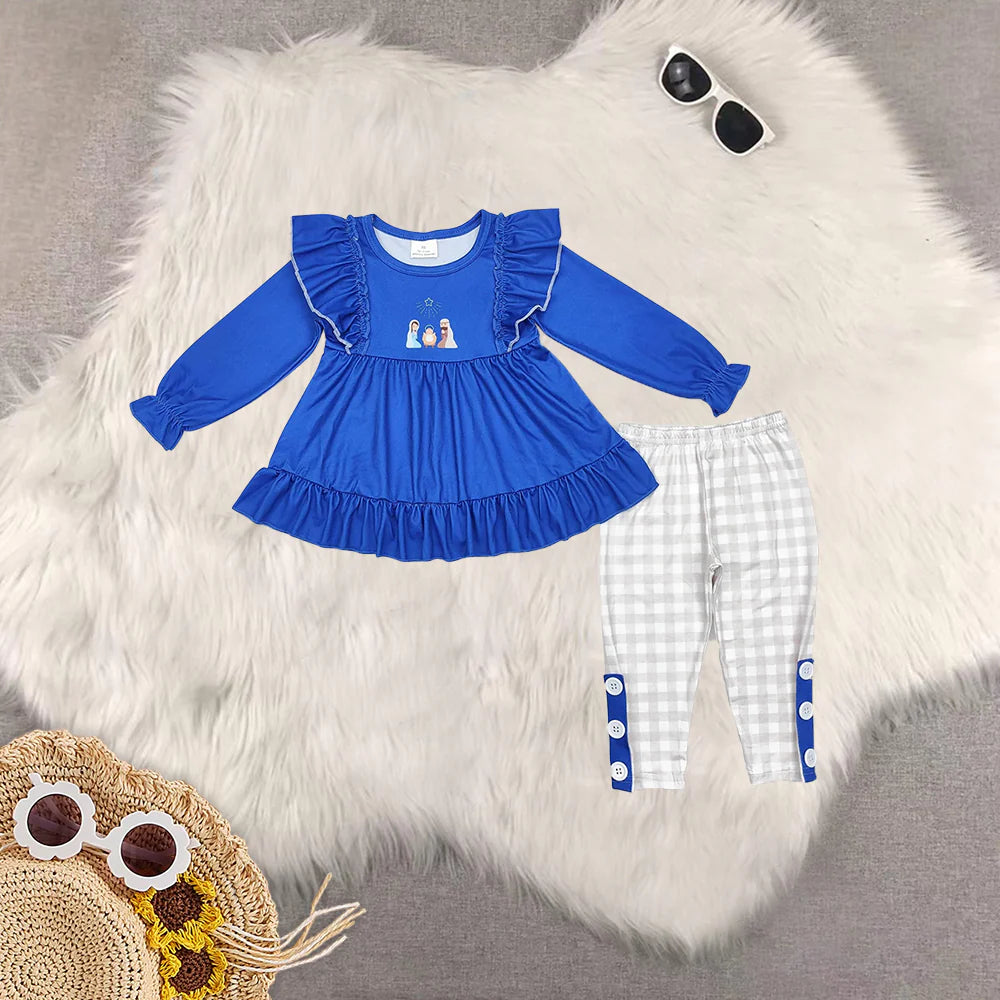 The Nativity Story girls set RTS sibling clothes