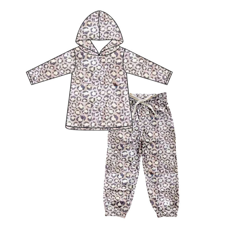 preorder GLP2742 hunting camo hoodie long sleeve pants boys set