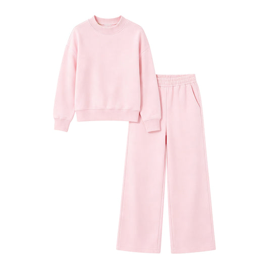 preorder GLP3415 Pink Long Sleeve Pants Adult Women Set
