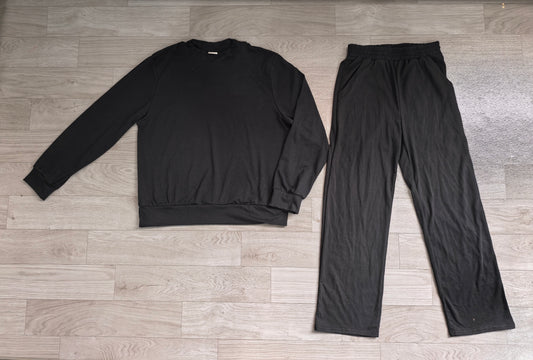 preorder Samples GLP3416 Black Long Sleeve Pants Adult Women Set