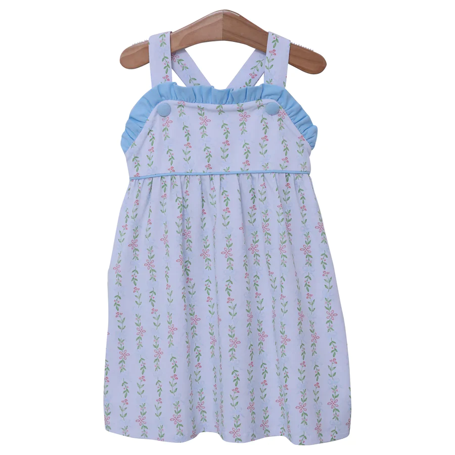 preorder GSD1099 little pink flowers girls dress