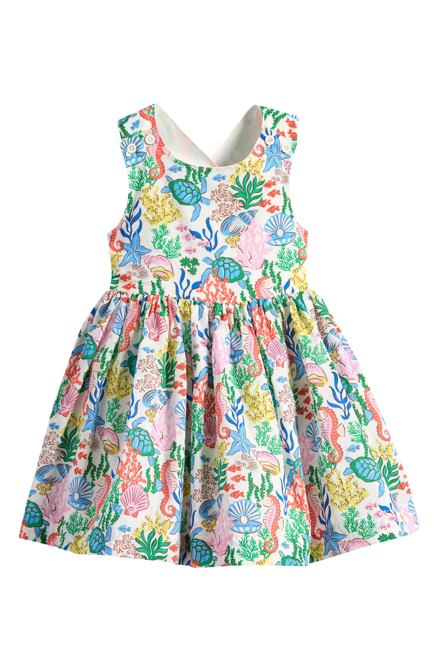 preorder GSD2508 tortoise shell colorful sleeveless girls dress