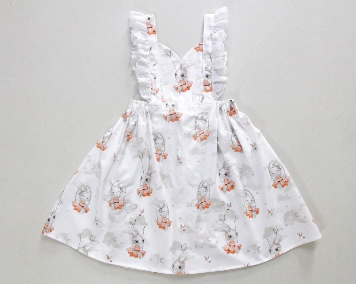 preorder GSD2965 Easter bunny rabbit girls dress